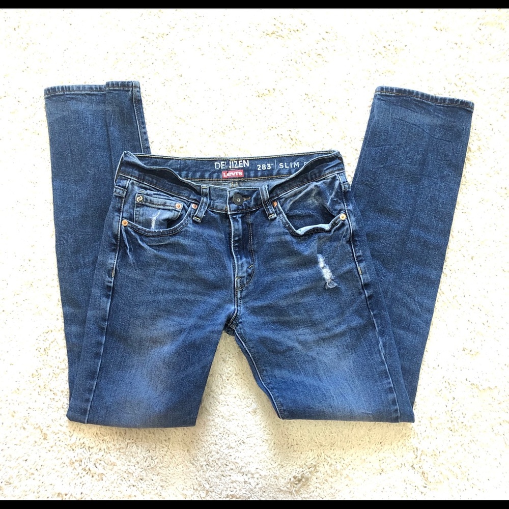 Levi’s Denizen 283 Slim Fit Distressed 29x30 Men